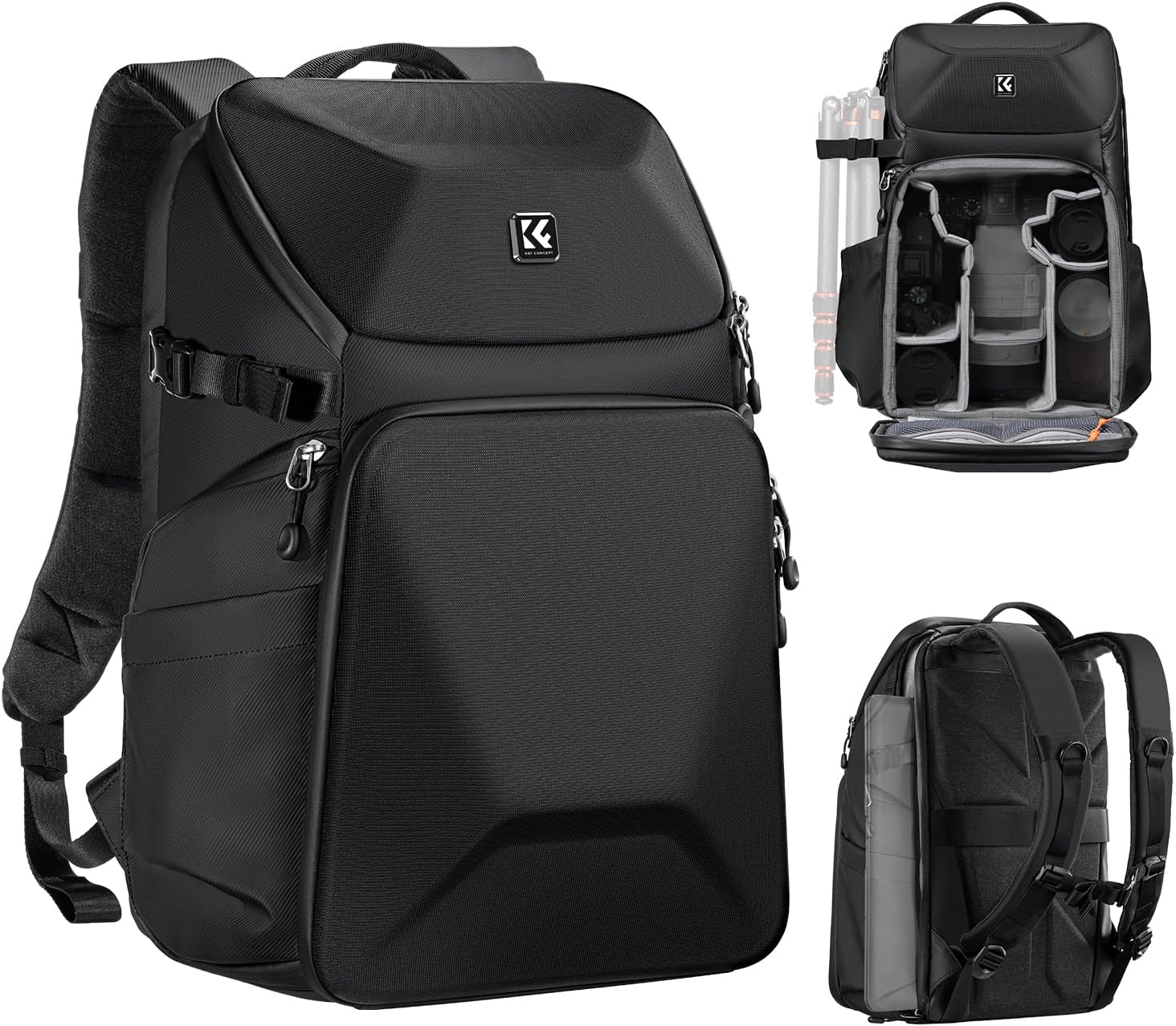 K&F Concept Star Wander 02 20L Camera Backpack Black | Camera Ark