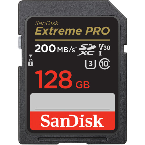 Sandisk Extreme PRO 128GB SD Card High-Speed Memory Card | Camera Ark