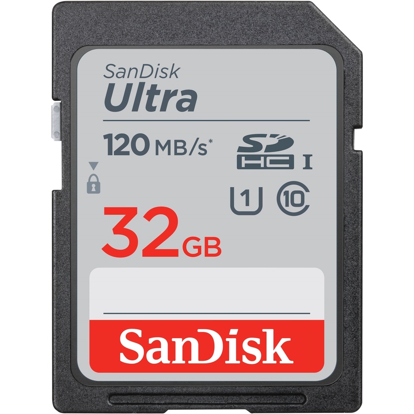 Sandisk Ultra 32GB SDHC UHS-I Card | Full HD High-Speed Storage | Camera Ark