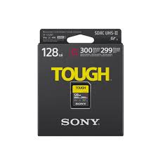 Sony SF-G TOUGH UHS-II SDXC 128GB Memory Card | 300MB/s | Camera Ark