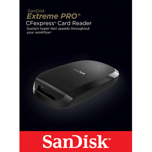 SanDisk Extreme PRO CFexpress Type B Card Reader USB 3.2 | Camera Ark
