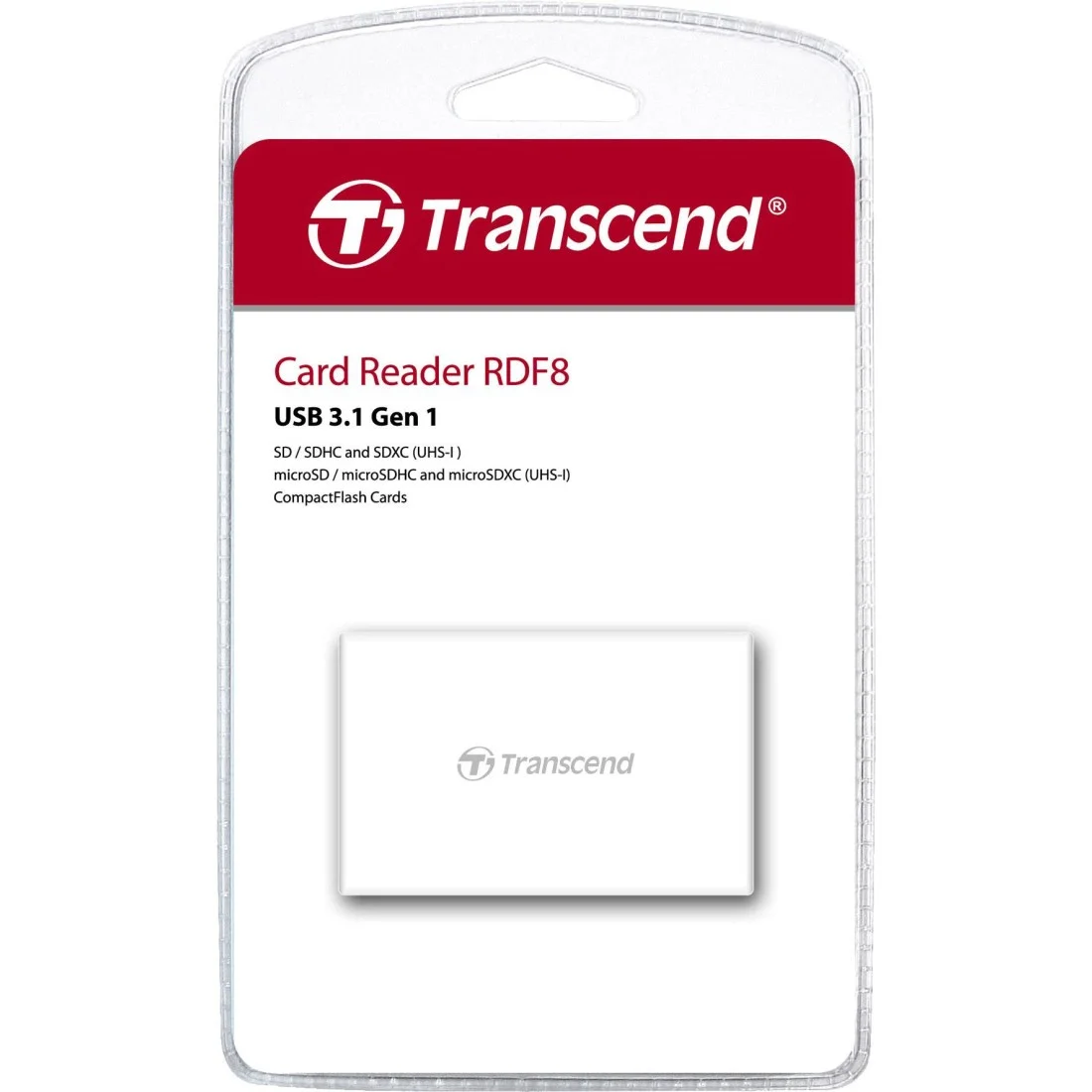 Transcend TS-RDF8K2 Type C USB 3.1 Gen 1 Card Reader | Camera Ark