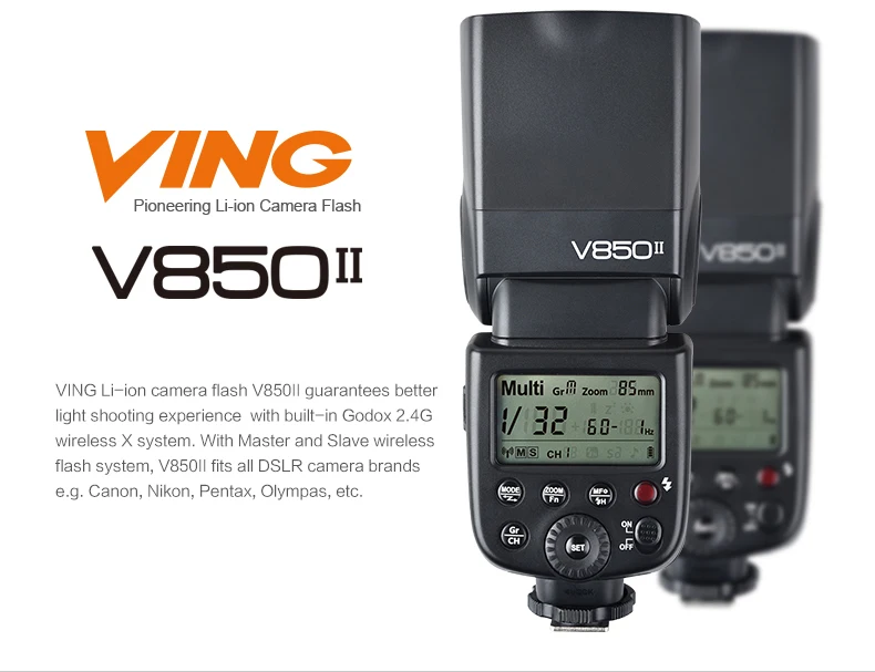 Godox V850II Camera Flash Light | Camera Ark