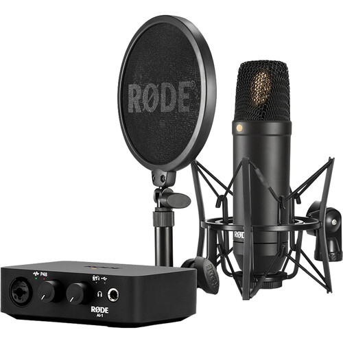 RØDE NT1 & AI-1 Complete Studio Kit | Camera Ark