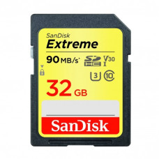 Sandisk Extreme 32GB SDXC UHS-I Memory Card | 90MB/s 4K UHD | Camera Ark