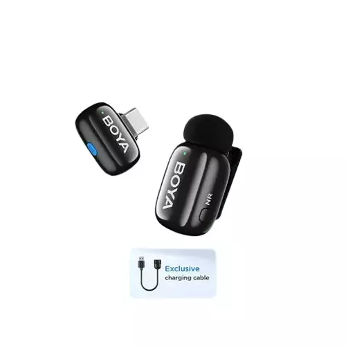 BOYA Mic 2 Type-C One Person Wireless Mic | Camera Ark