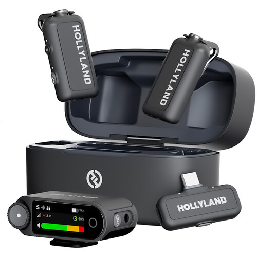 Hollyland LARK MAX 2 Wireless Microphone Transmitter for Camera | 32-Bit Float Audio