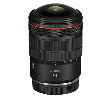 Canon RF7-14mm f/2.8-3.5L Fisheye STM Lens for EOS R Cameras | Camera Ark