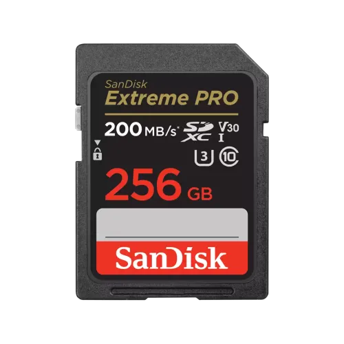 Sandisk Extreme PRO 256GB SDXC UHS-I Memory Card | Camera Ark