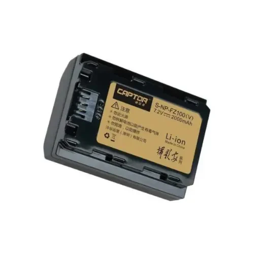 Captor NP-FZ100 Battery for Sony Camera 2000mAh | Camera Ark