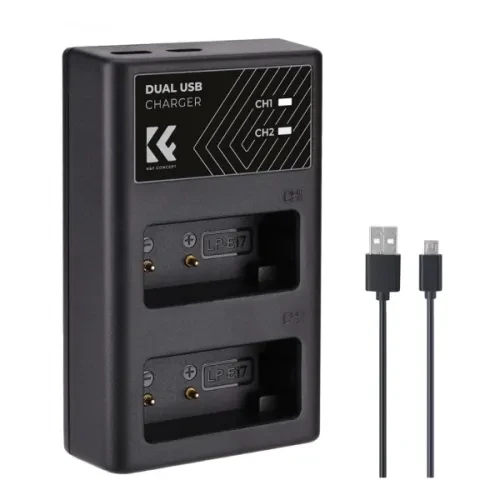 K&F LP-E17 USB Charger Price in Bangladesh | Camera Ark