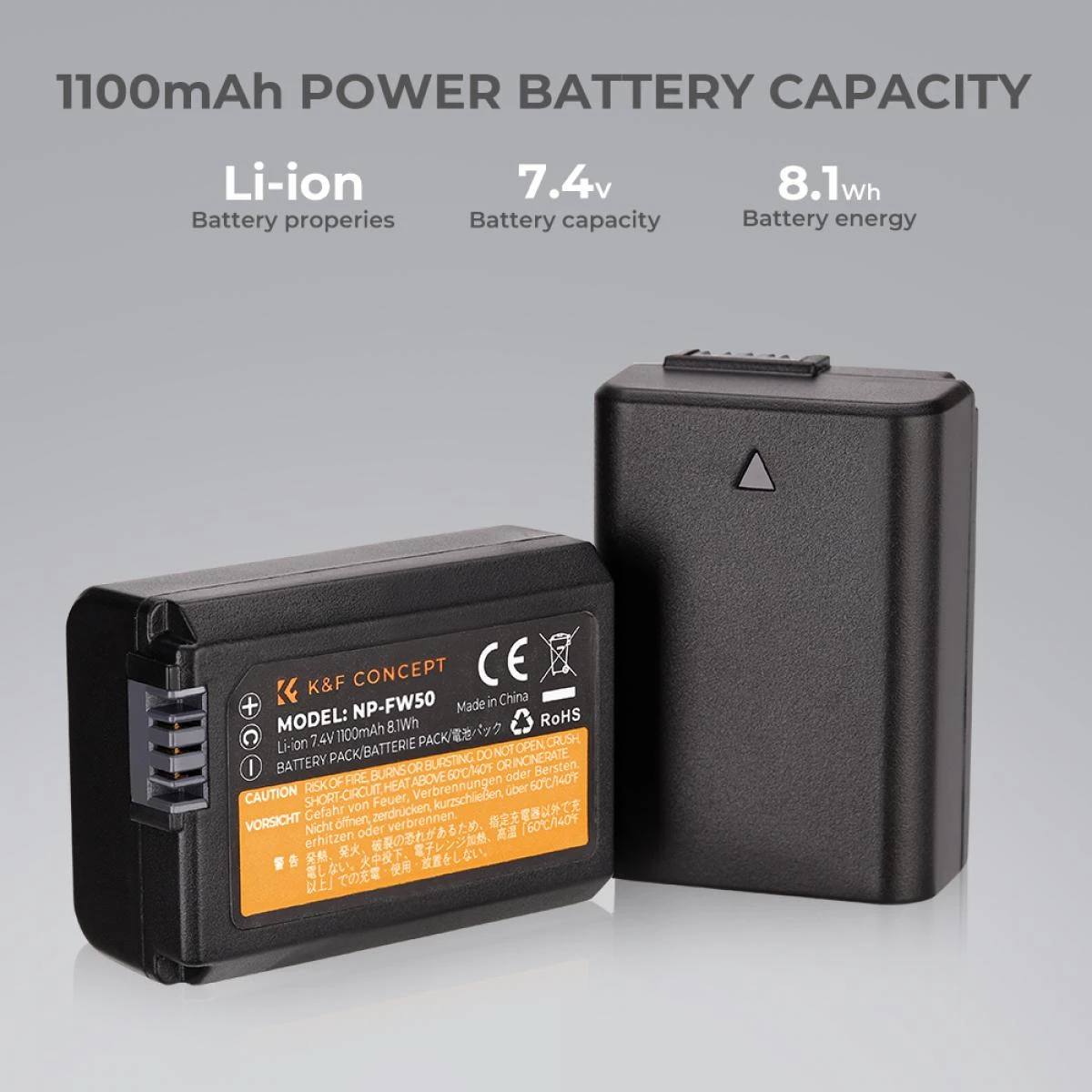 K&F NP-FW50 Battery Price in Bangladesh | Camera Ark